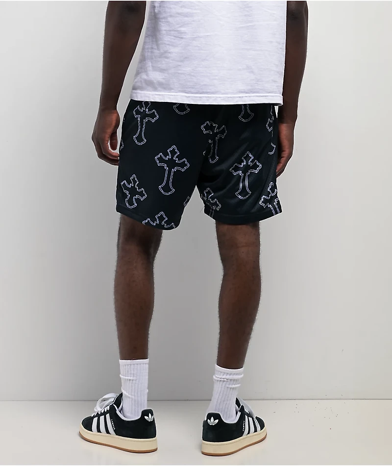 Primitive x Tupac Black Mesh Shorts