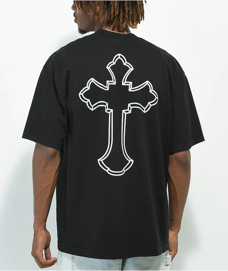 Primitive x Tupac Legend Black Heavyweight T-Shirt