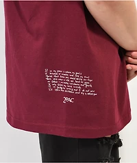 Primitive x Tupac No Changes Maroon T-Shirt