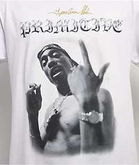 Primitive x Tupac One White T-Shirt