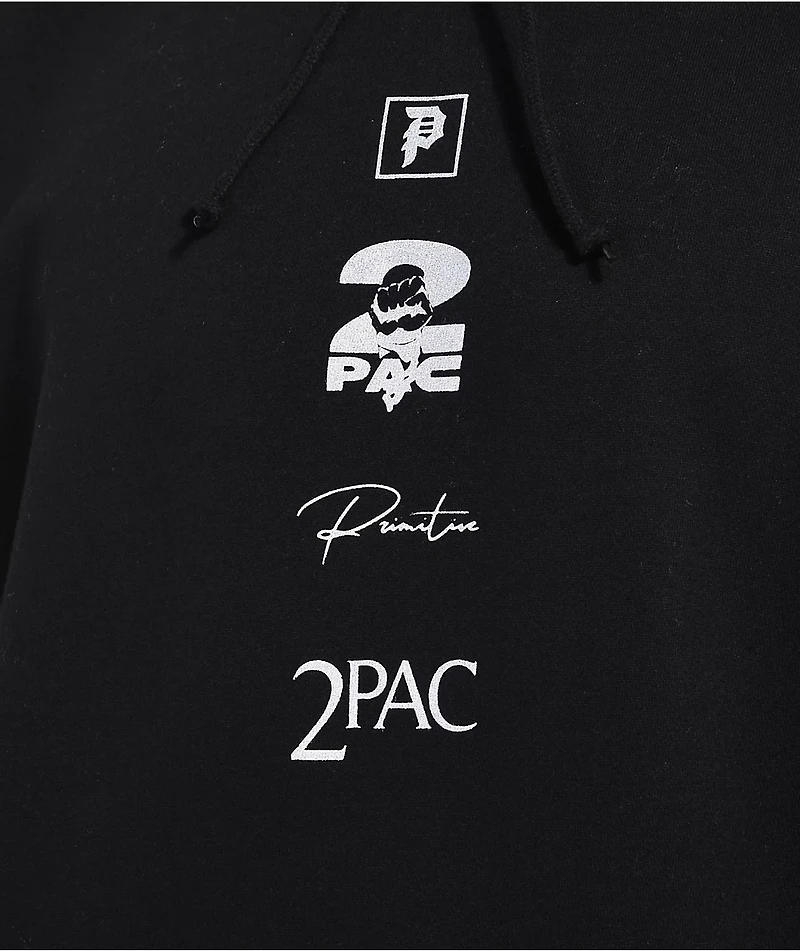 Primitive x Tupac Voice Black Hoodie