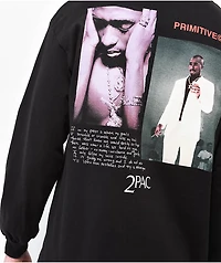 Primitive x Tupac Voice Black Long Sleeve T-Shirt
