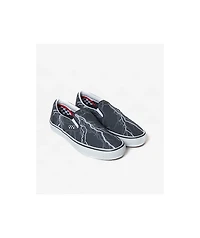 Primitive x Vans Grey Slip On Shoes