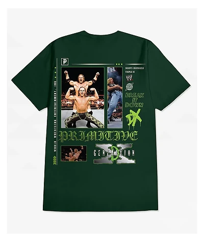 Primitive x WWE DX Green T-Shirt