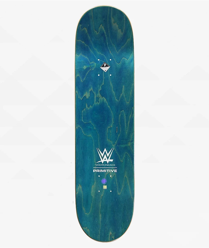 Primitive x WWE Hamilton Hitman 8.125" Skateboard Deck