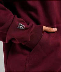 Primitive x WWE Kane Burgundy Hoodie