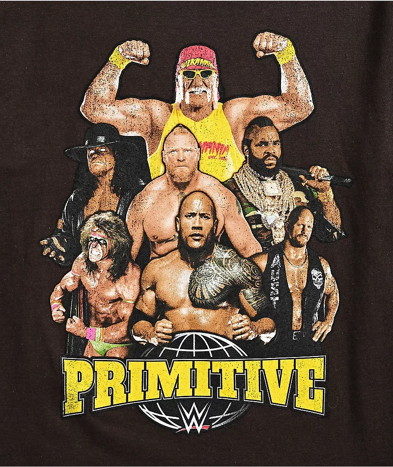 Primitive x WWE Kids Mania Black T-Shirt