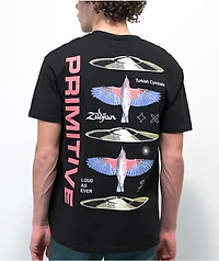 Primitive x Zildjian Flight Black T-Shirt