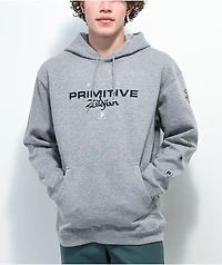 Primitive x Zildjian Flight Grey Hoodie