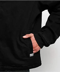 Pro Club Black Heavyweight Denim Zip Hoodie
