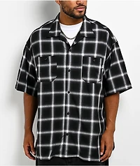 Pro Club Black Plaid Button Up Shirt