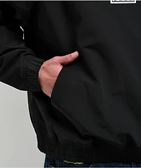 Pro Club Black Quarter Zip Track Jacket