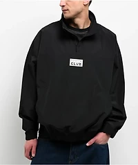 Pro Club Black Quarter Zip Track Jacket