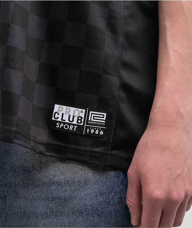 Pro Club Black Soccer Jersey