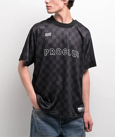 Pro Club Black Soccer Jersey