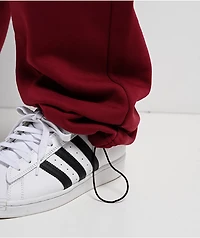 Pro Club Burgundy Cargo Sweatpants