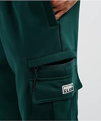 Pro Club Dark Green Cargo Sweatpants