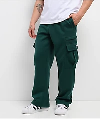 Pro Club Dark Green Cargo Sweatpants