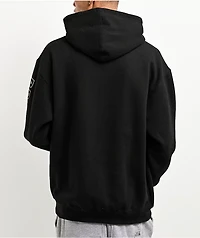 Pro Club Embroidered Logo Black Hoodie