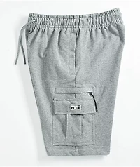 Pro Club Heather Grey Cargo Sweat Shorts