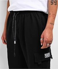 Pro Club Heavyweight Black Cargo Sweatpants