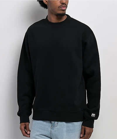 Pro Club Heavyweight Black Crewneck Sweatshirt
