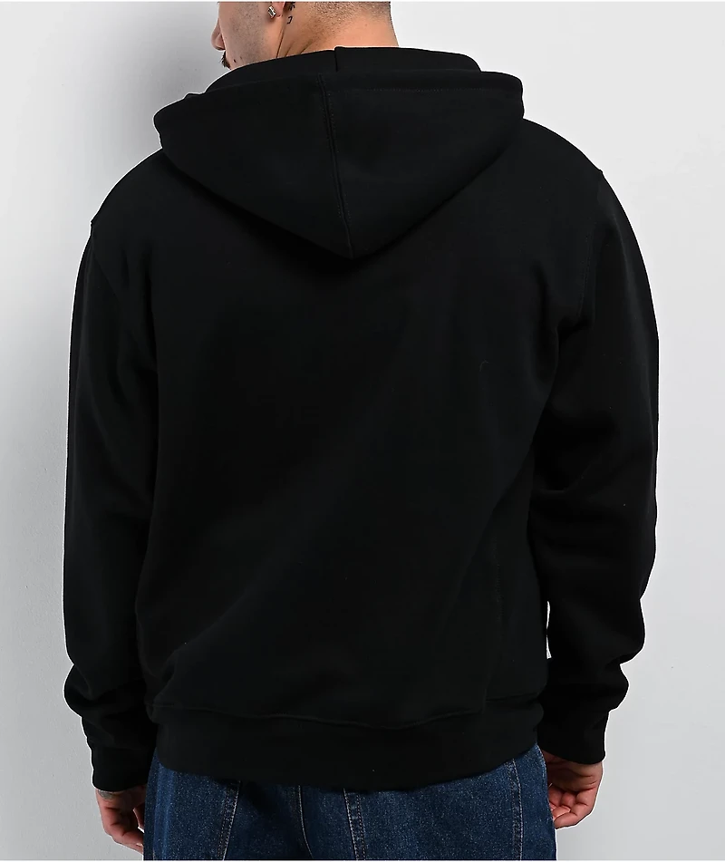 Pro Club Heavyweight Black Zip Hoodie