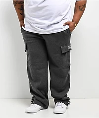 Pro Club Heavyweight Charcoal Cargo Sweatpants