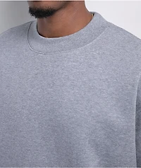Pro Club Heavyweight Grey Crewneck Sweatshirt