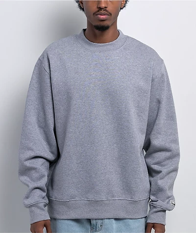 Pro Club Heavyweight Grey Crewneck Sweatshirt