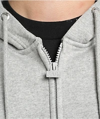 Pro Club Heavyweight Grey Zip Hoodie