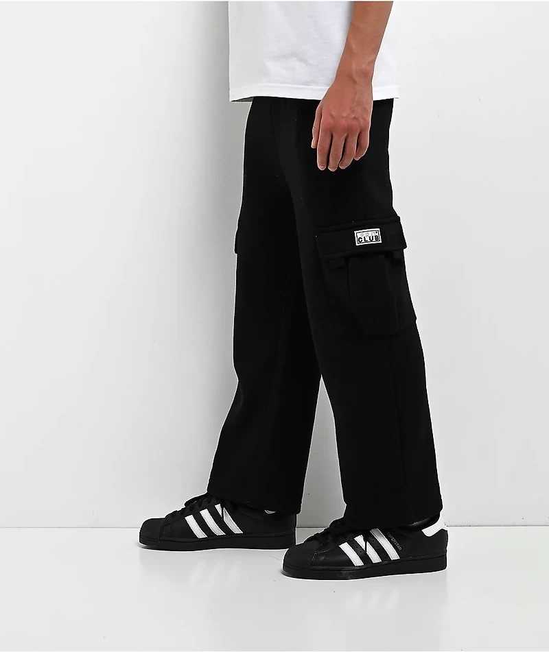 Pro Club Kids Black Cargo Sweatpants