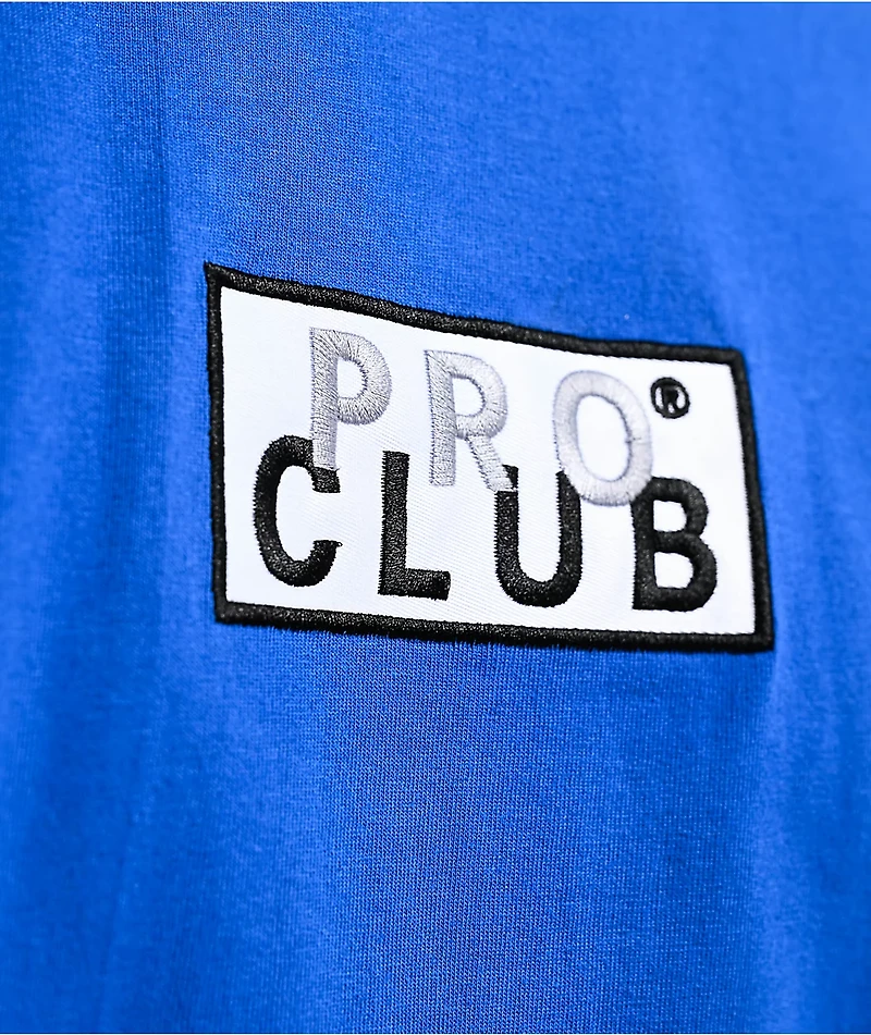 Pro Club Member Box Logo Blue T-Shirt