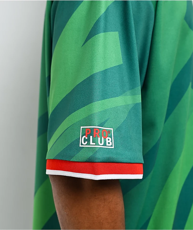 Pro Club Mexico Green Soccer Jersey
