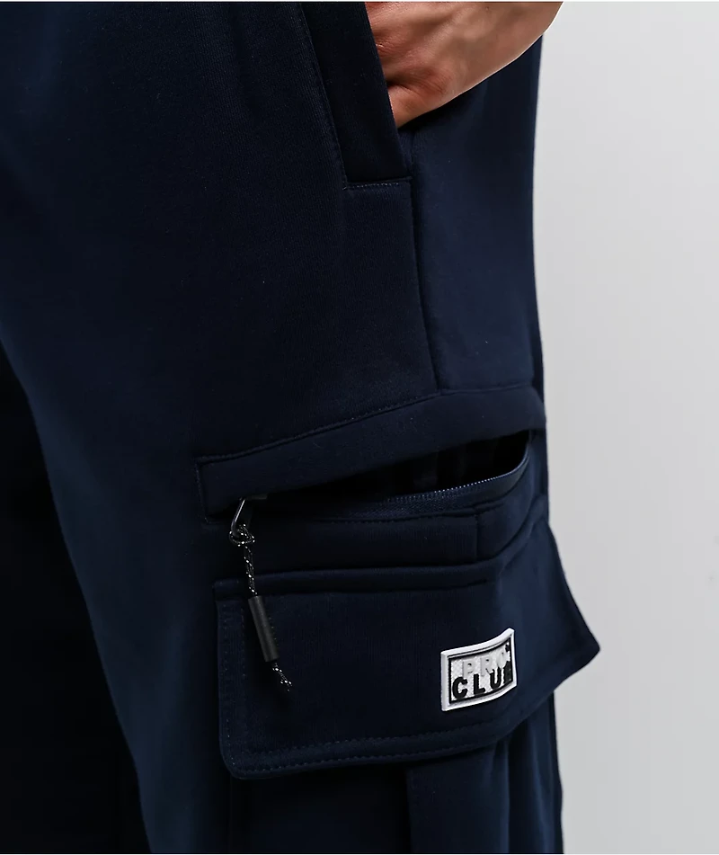 Pro Club Navy Cargo Sweatpants