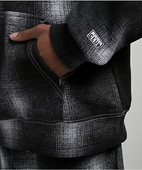 Pro Club Ombre Box Logo Heavyweight Grey & Black Hoodie
