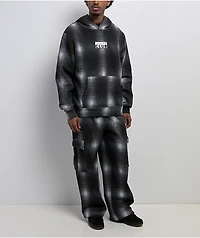 Pro Club Ombre Box Logo Heavyweight Grey & Black Hoodie