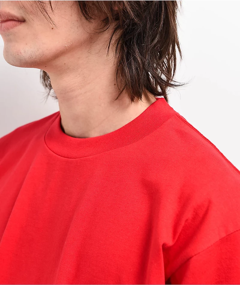 Pro Club Red Heavyweight T-Shirt