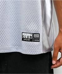 Pro Club Silver Heavyweight Football Jersey