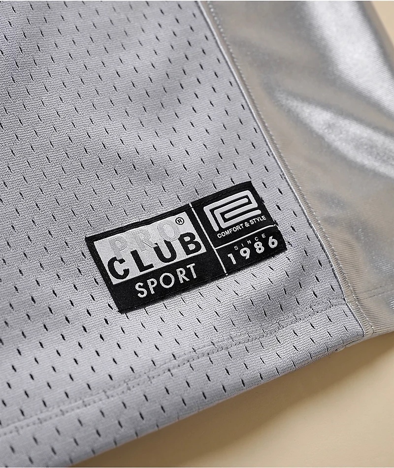 Pro Club Silver Heavyweight Football Jersey