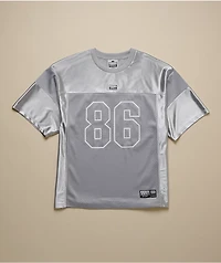 Pro Club Silver Heavyweight Football Jersey
