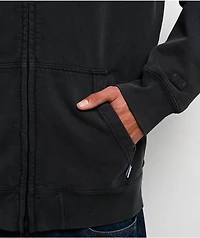 Pro Club Vintage Black Zip Hoodie