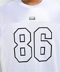 Pro Club White Heavyweight Football Jersey