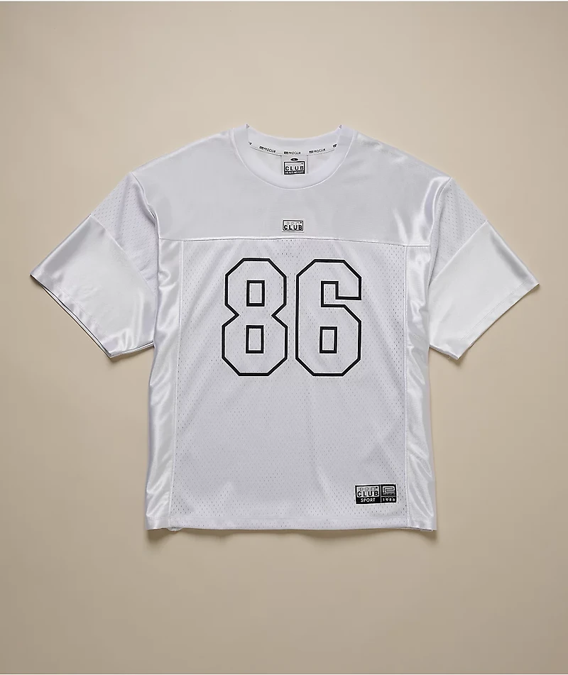 Pro Club White Heavyweight Football Jersey