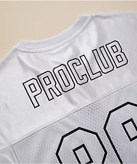 Pro Club White Heavyweight Football Jersey