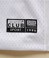 Pro Club White Heavyweight Football Jersey