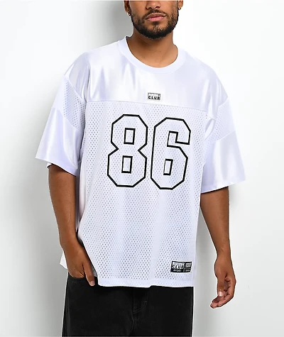 Pro Club White Heavyweight Football Jersey