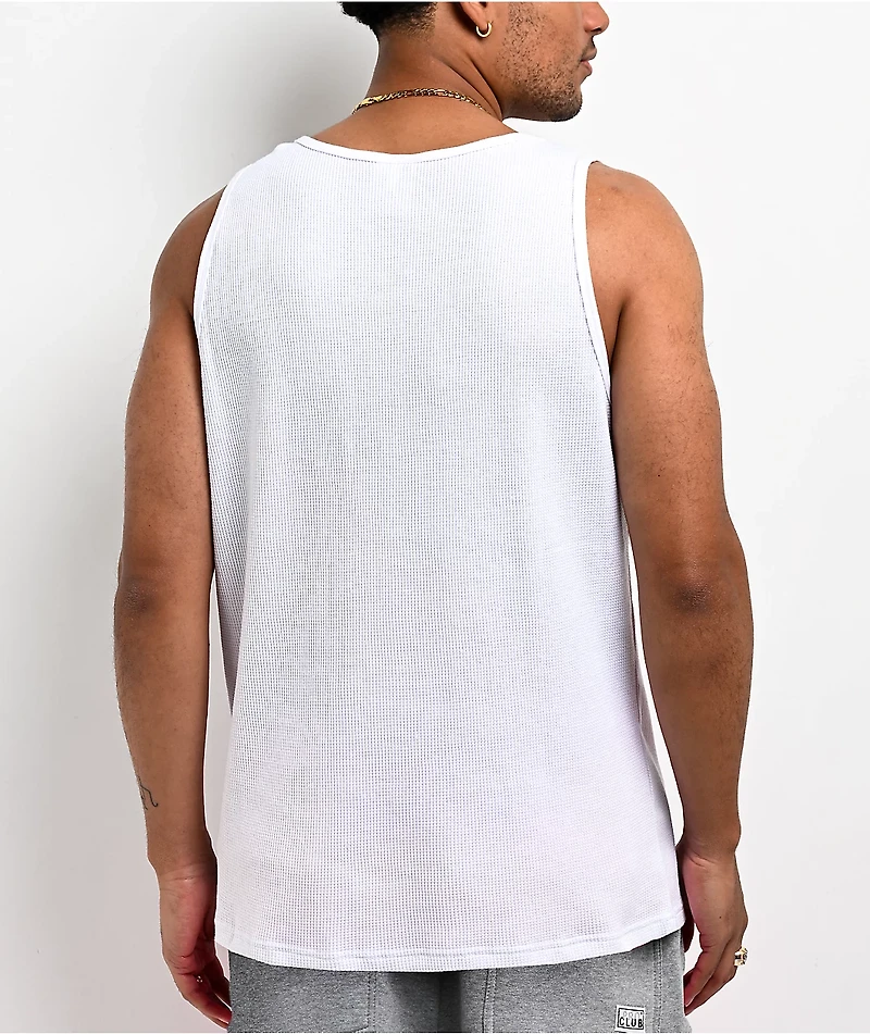 Pro Club White Heavyweight Thermal Tank Top