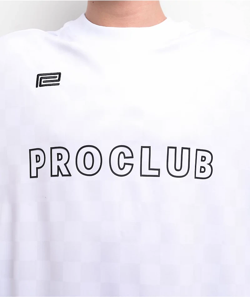 Pro Club White Soccer Jersey