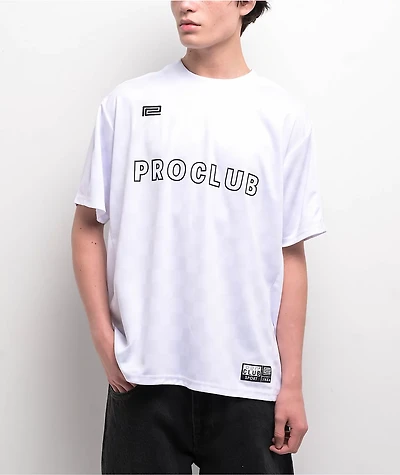 Pro Club White Soccer Jersey
